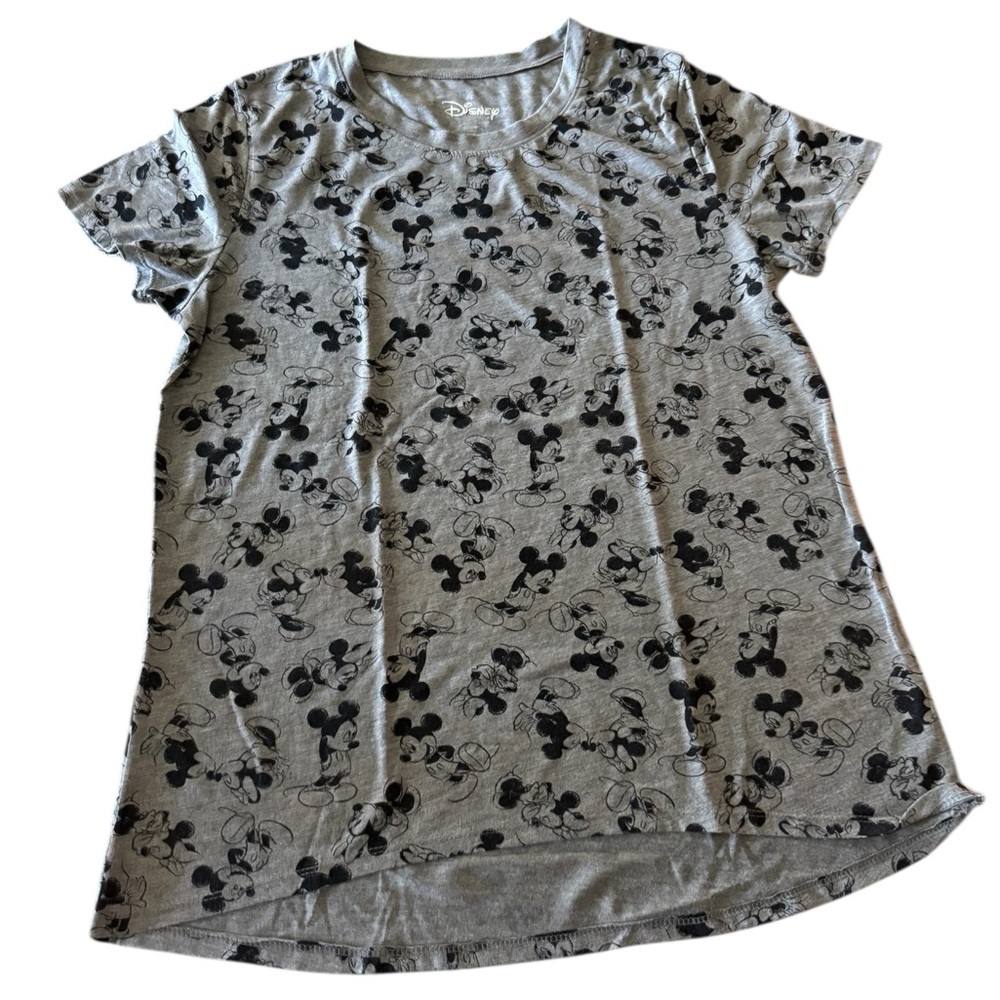 Disney | Charcoal Mickey Mouse Graphic Tee XL New Without Tags - Picture 6 of 12